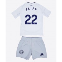 Maglia Calcio Leicester City Oliver Skipp #22 Terza Divisa Bambino 2024-25 Manica Corta (+ pantaloncini)